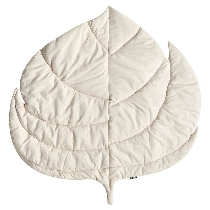 Beliani-OLIMP-Kinderspeelkleed-Gebroken wit-110 x 110 cm-Katoen