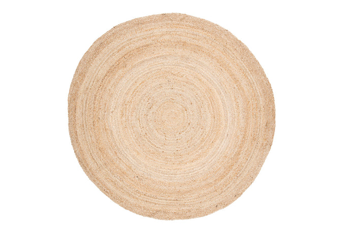 Rebellenclub Sanremo Vloerkleed - ø200cm - Naturel Jute