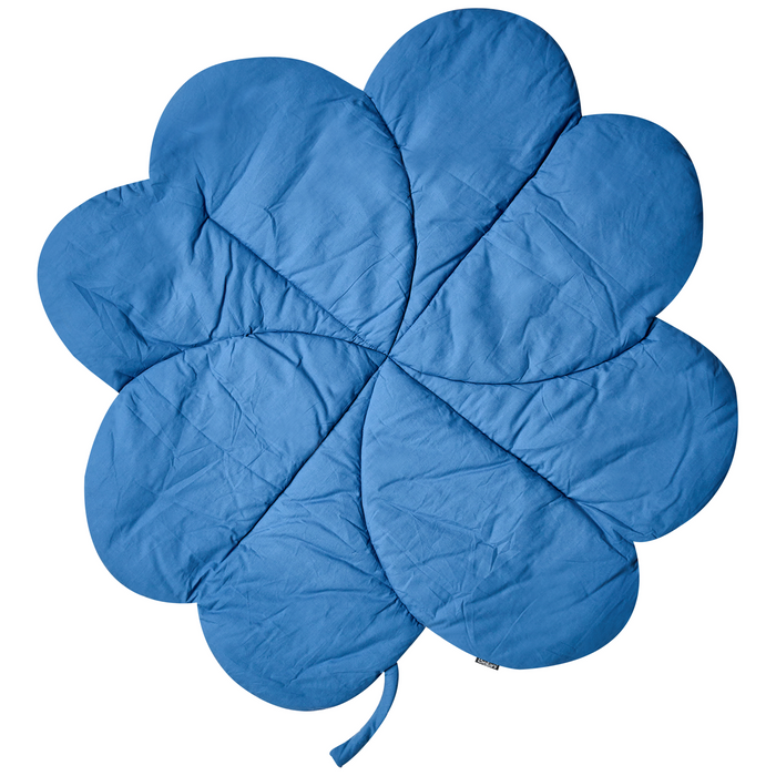 Beliani - ACADINE - Kinderspeelkleed - Blauw - 110 x 110 cm - Katoen