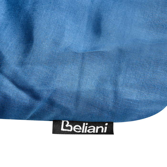 Beliani - ACADINE - Kinderspeelkleed - Blauw - 110 x 110 cm - Katoen