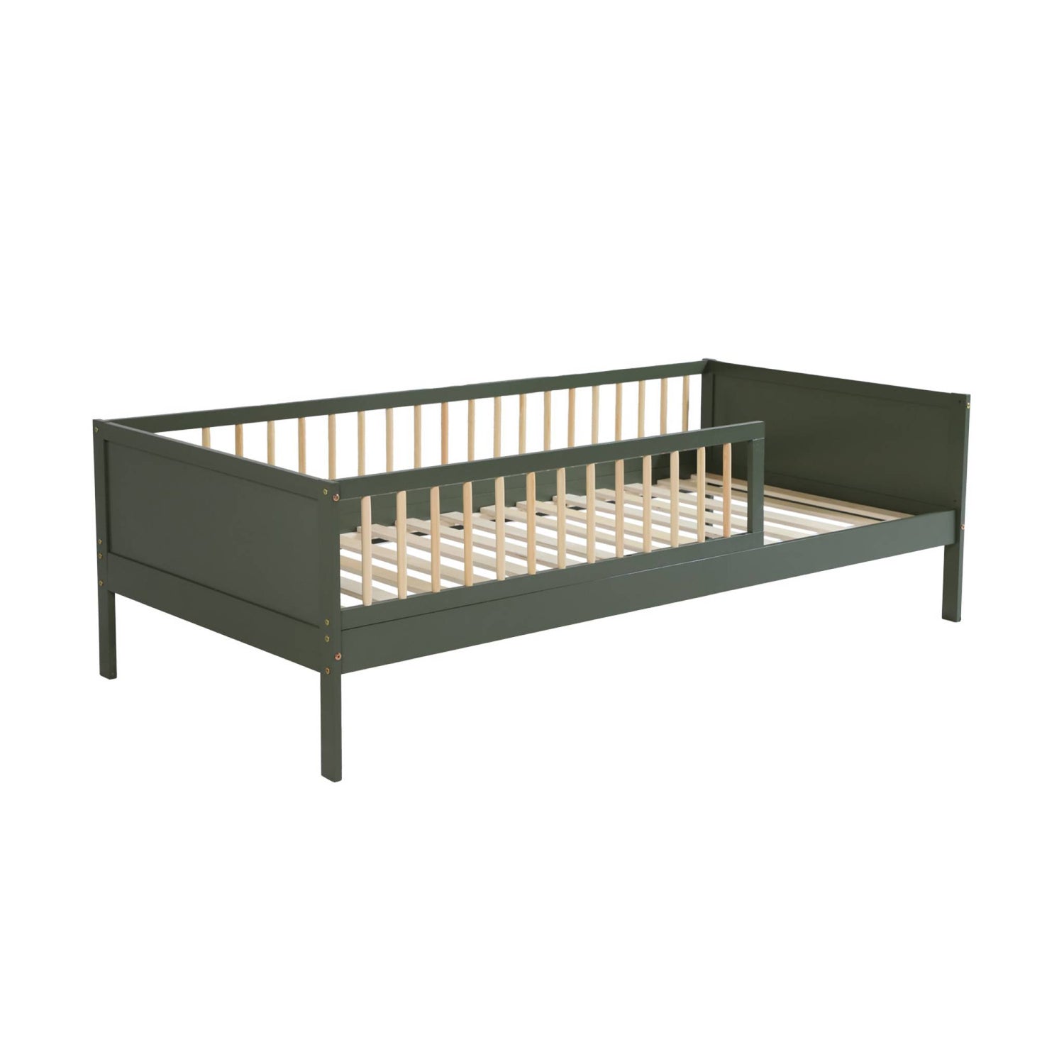 sweeek - Kinderbed 90 x 190 cm grenenhout lattenbodem inbegrepen