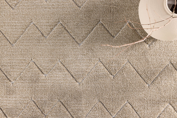 Rebellenclub Elu Vloerkleed rechthoek 230x160cm - Bruin