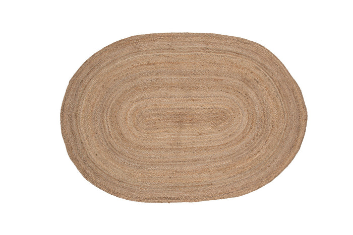 Rebellenclub Sanremo Vloerkleed - 200 x 140 cm - Naturel Jute
