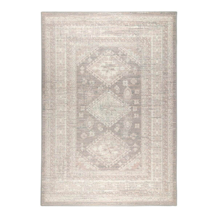 Interieur05 Vintage Vloerkleed Aila Grijs|Roze - 160 x 230 cm