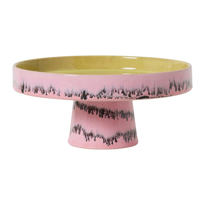 HKliving 70's Ceramics Taartschaal - Bubble