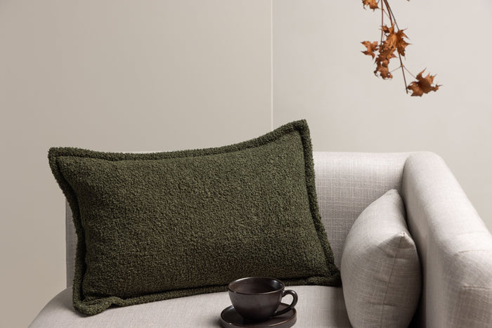 Rebellenclub Gaston Kussenhoes 40x60cm - Donkergroen