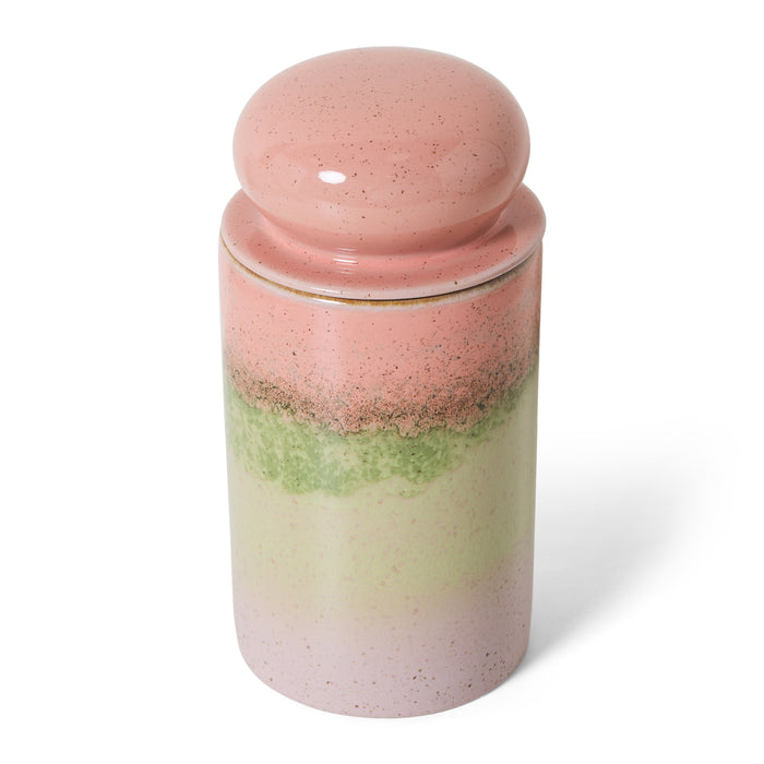 HKliving 70's Ceramics Voorraadpot - Glaze