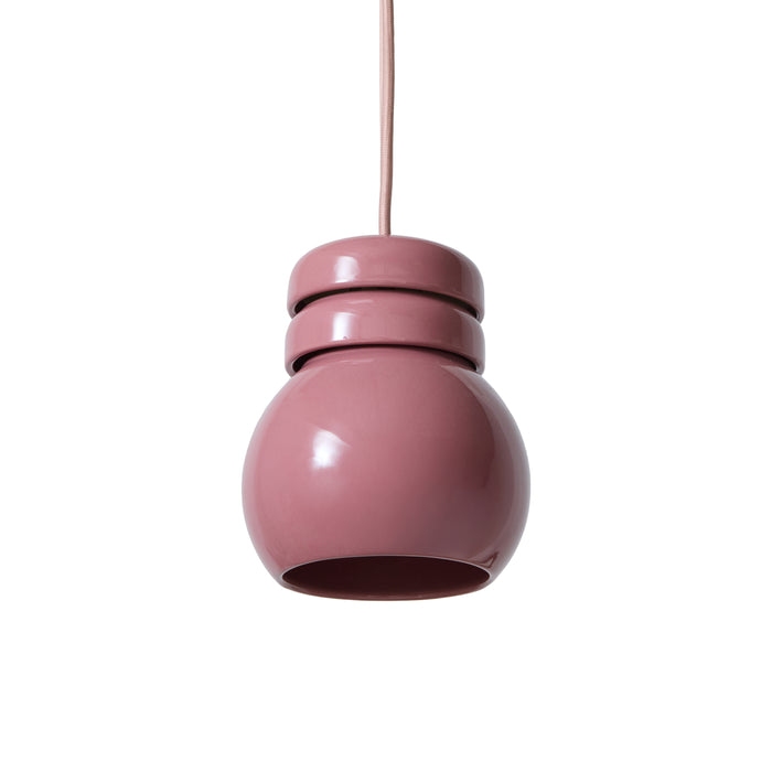 HKliving Ceramic Bulb Hanglamp - Blush