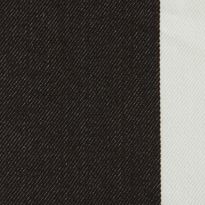 HKliving Teak Hocker - Stracciatella