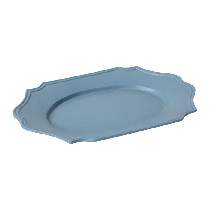 HKliving New Classics Serveerschaal B 35,5 cm - Soft Blue