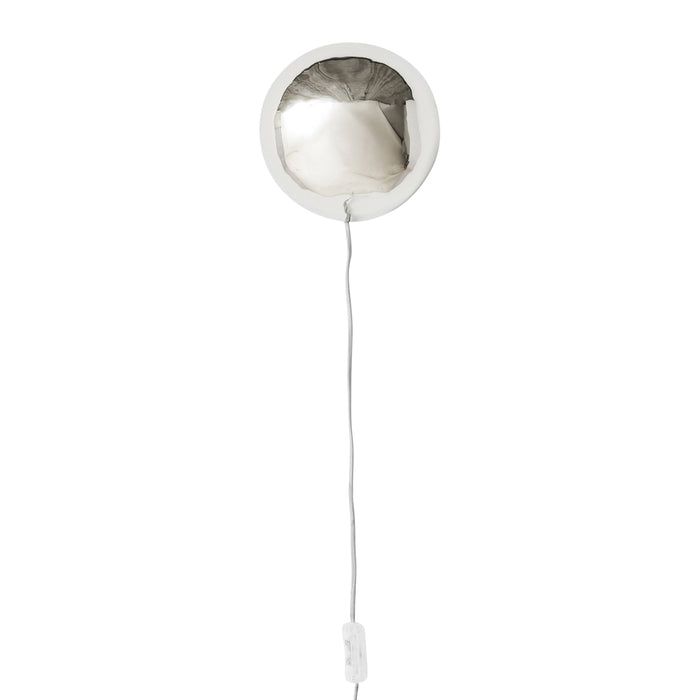 HKliving Orb Wandlamp - Chrome