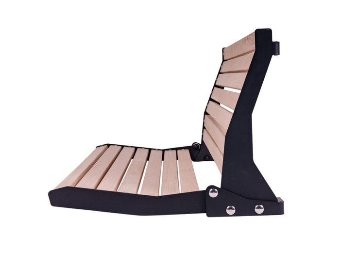 MaximaVida set inklapbare muurbeugels gevelbank Jordaan met rugleuning