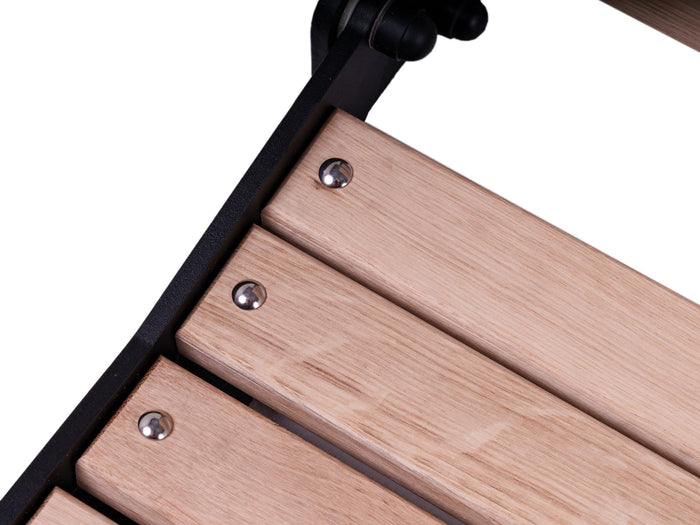 MaximaVida set inklapbare muurbeugels gevelbank Jordaan met rugleuning