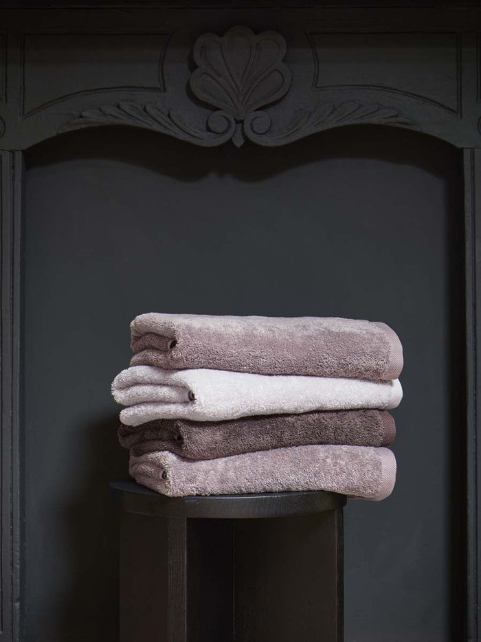 London Badtextiel Prunus | 100 x 150 cm | Roze | Paars | Katoen