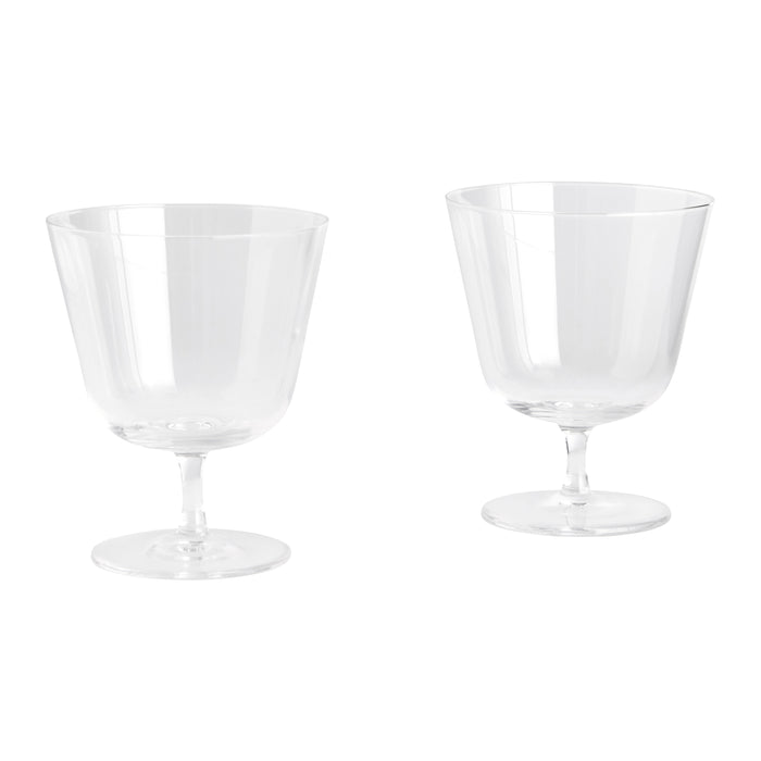 HAY Curve Wijnglazen 2 st. - Transparant