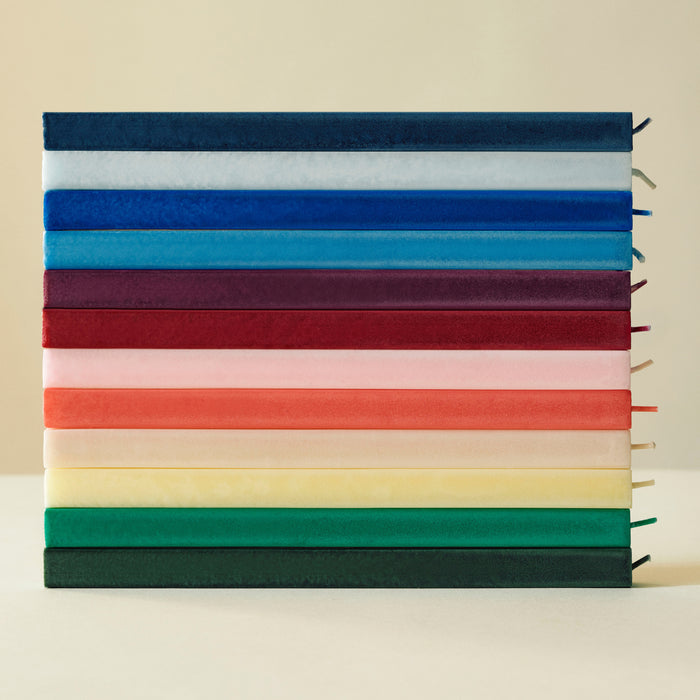 HAY Square Kaarsen - Set van 4 - Rood / Bordeaux