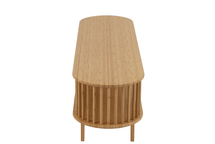 J-Line TV kast Live - bamboe - naturel