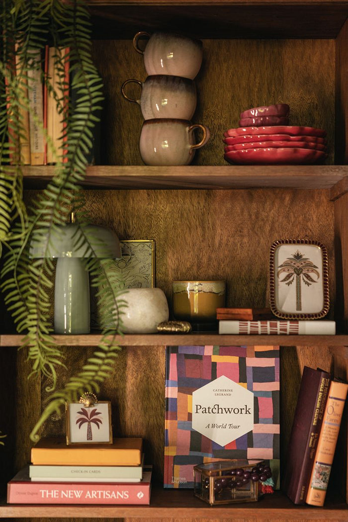 Sissy-Boy Bordeauxrode scalloped enamel fotolijst