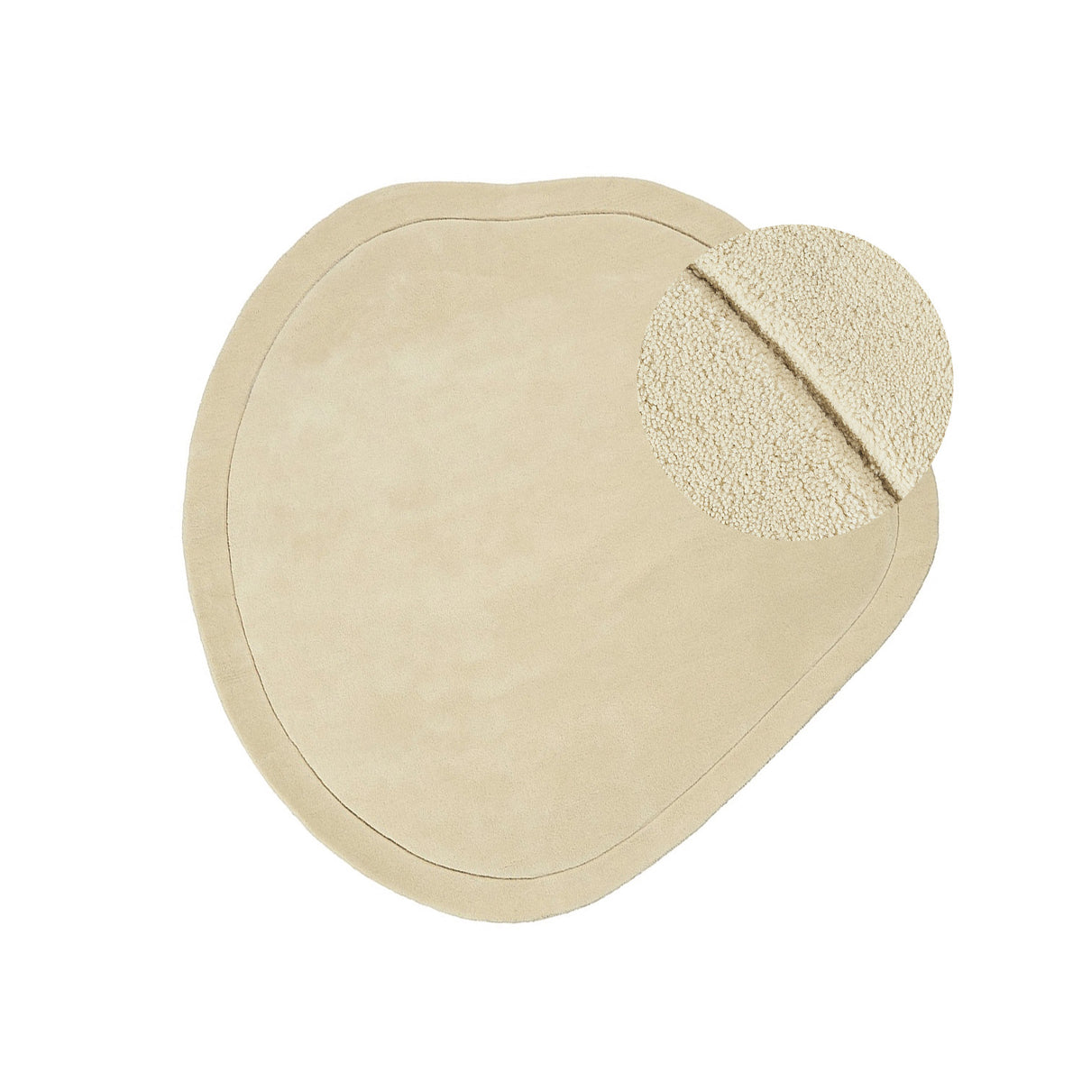 by fonQ Pebble Vloerkleed Ø 200 cm