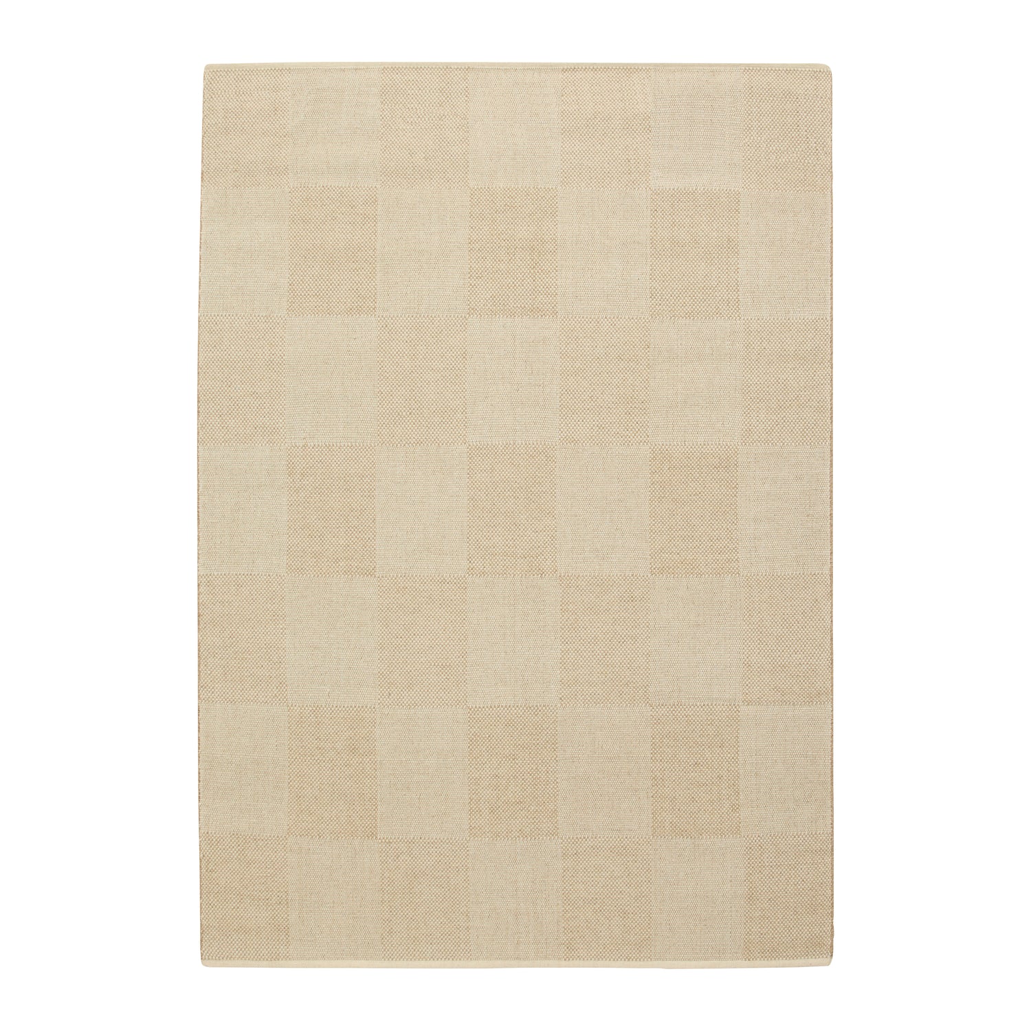 HAY Check Vloerkleed 140 x 200 cm - Sand