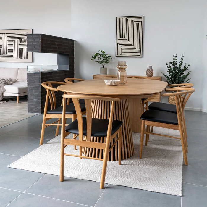 Artichok Alko Uitschuifbare Houten Eettafel Naturel