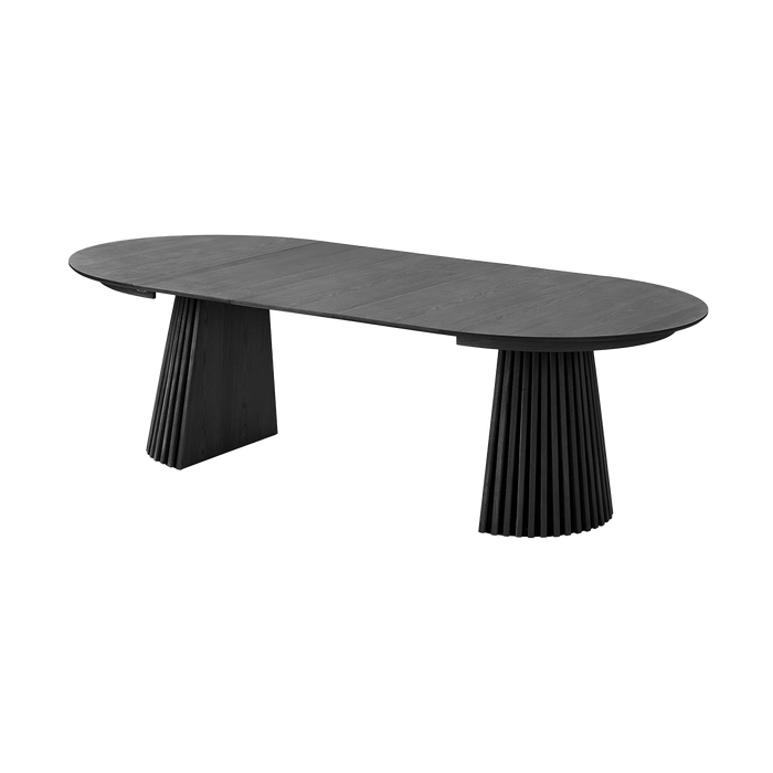 Artichok Alko Uitschuifbare Houten Eettafel Zwart