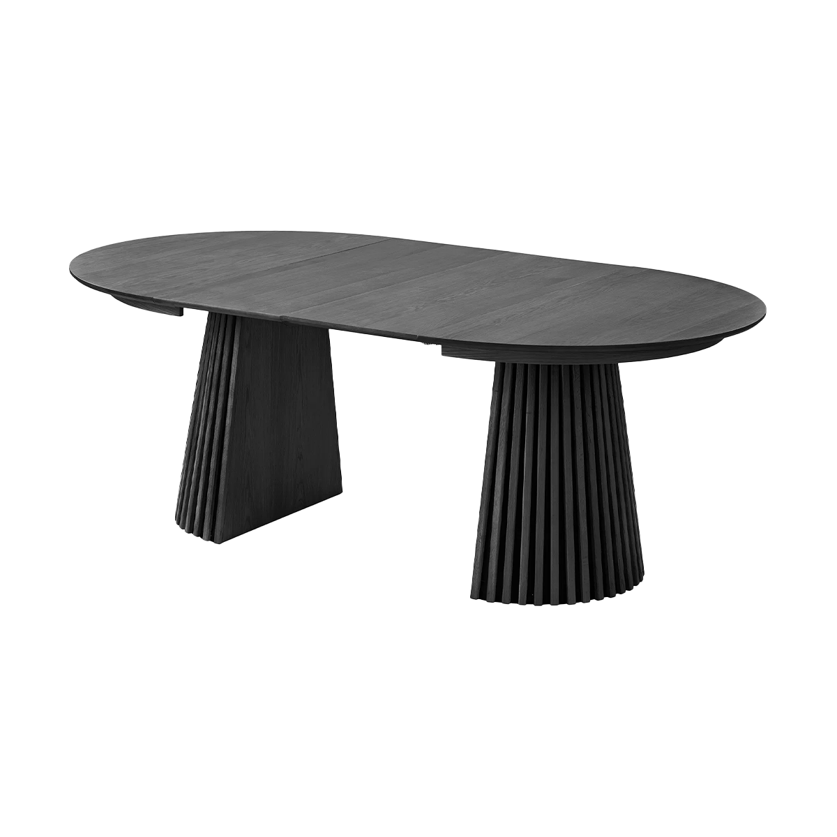 Artichok Alko Uitschuifbare Houten Eettafel Zwart