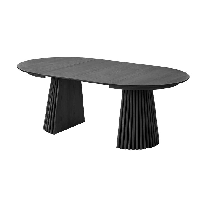 Artichok Alko Uitschuifbare Houten Eettafel Zwart