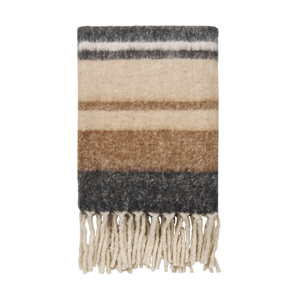 Artichok Bobbie Plaid Zwart|Bruin - 170 x 130 cm