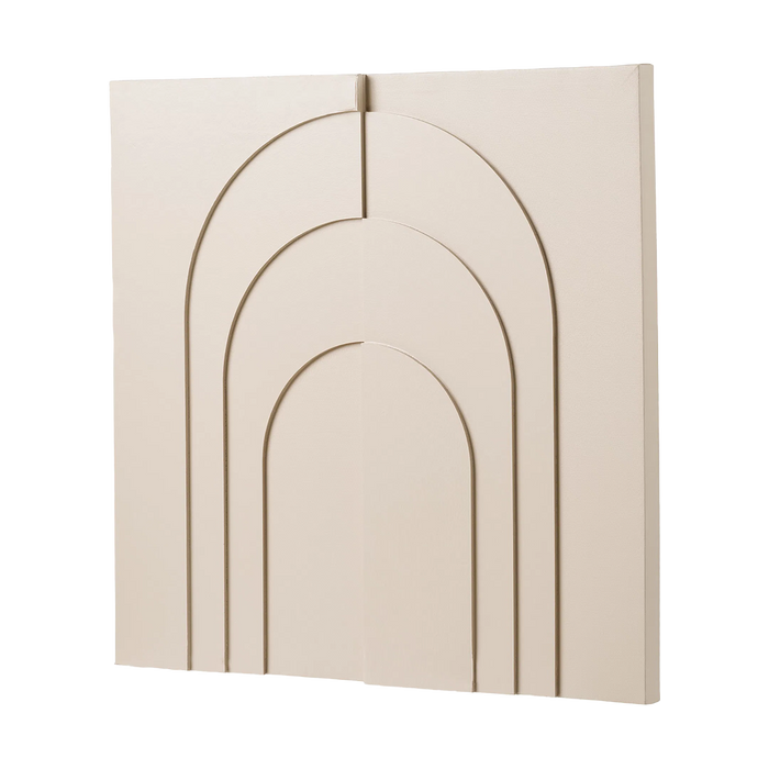 Artichok Evi Wanddecoratie Beige - 60 x 60 cm