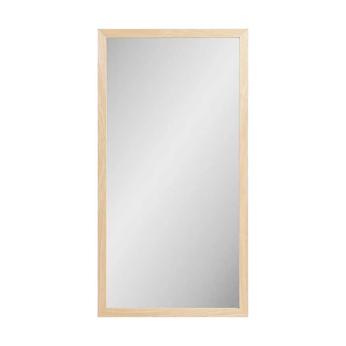 Artichok Joke Wandspiegel Met Houten Frame Naturel - 75 x 45 cm