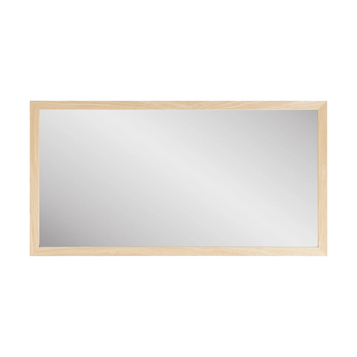 Artichok Joke Wandspiegel Met Houten Frame Naturel - 75 x 45 cm