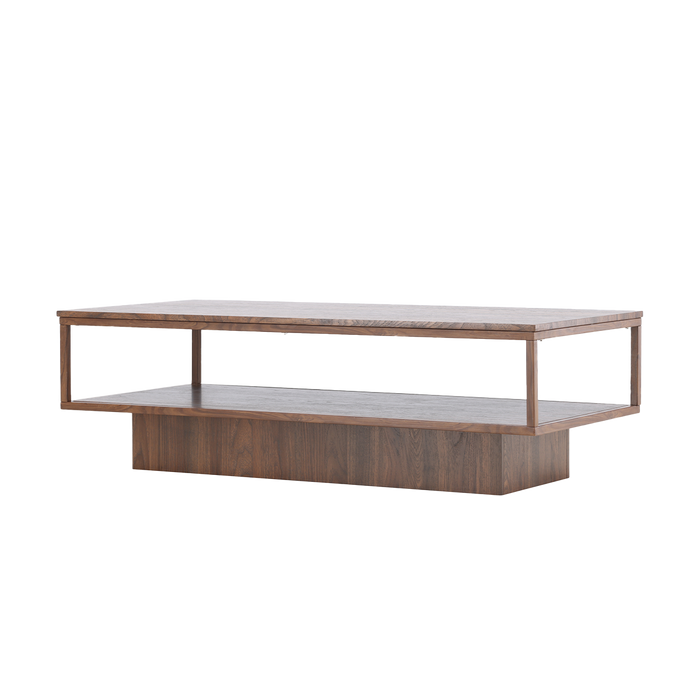 Nest living Diede Houten Salontafel Bruin - 130 x 40 cm