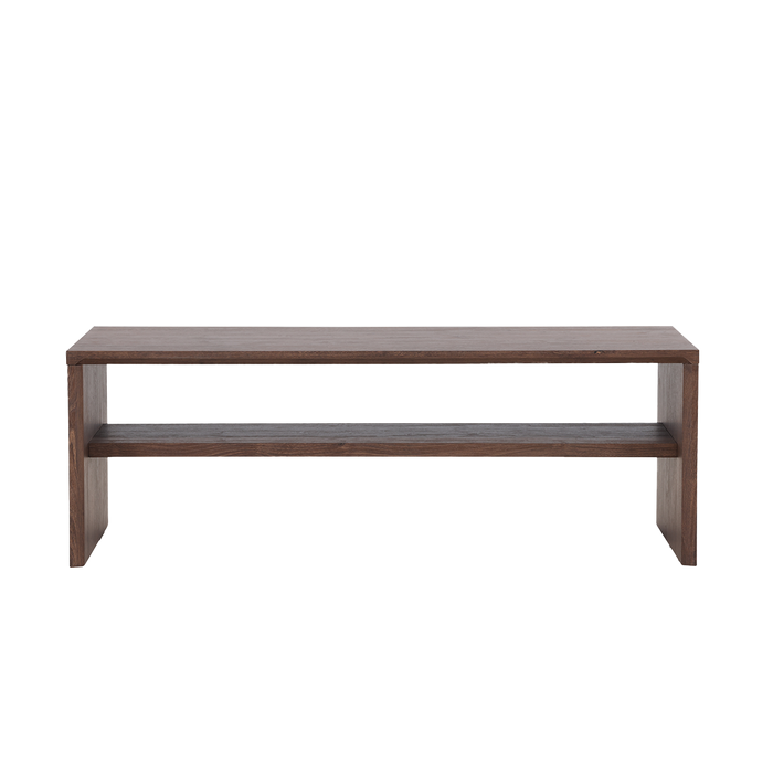 Nest living Rae Houten Salontafel Donkerbruin - 100 x 38 cm