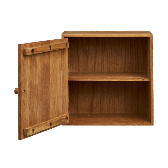 Artichok Abigail Eikenhouten Wandkast Met Deur Naturel