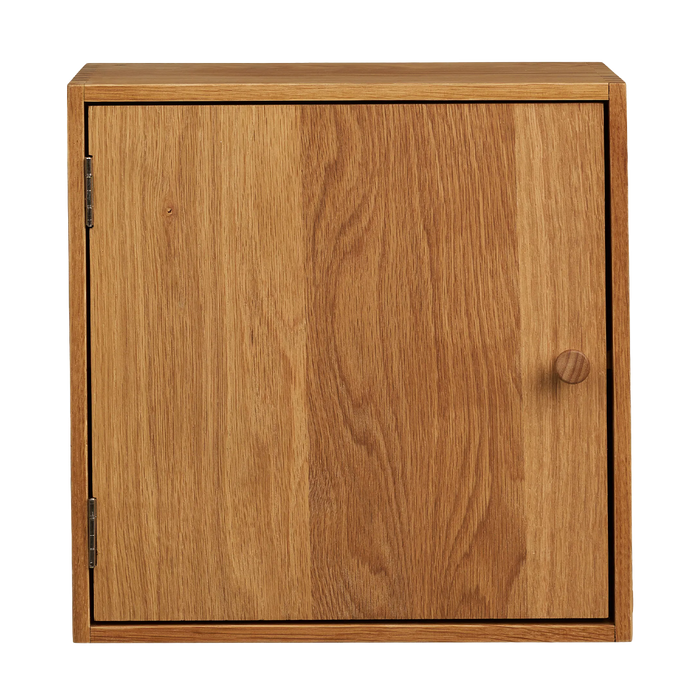 Artichok Abigail Eikenhouten Wandkast Met Deur Naturel