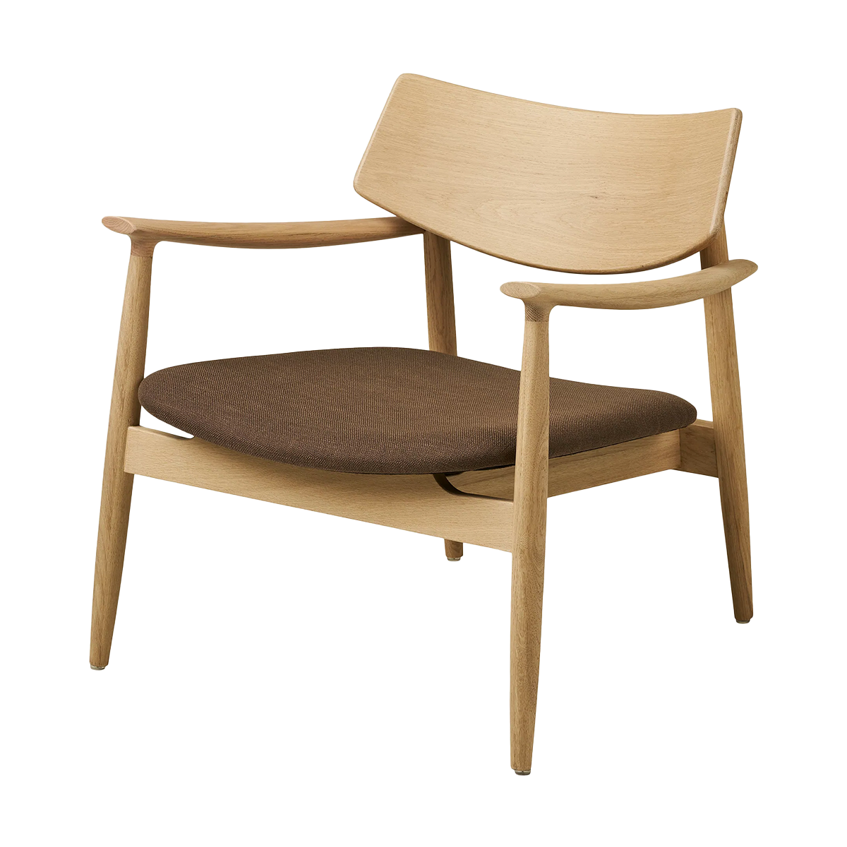 Artichok Otto Fauteuil Met Bruin Zitkussen - Naturel