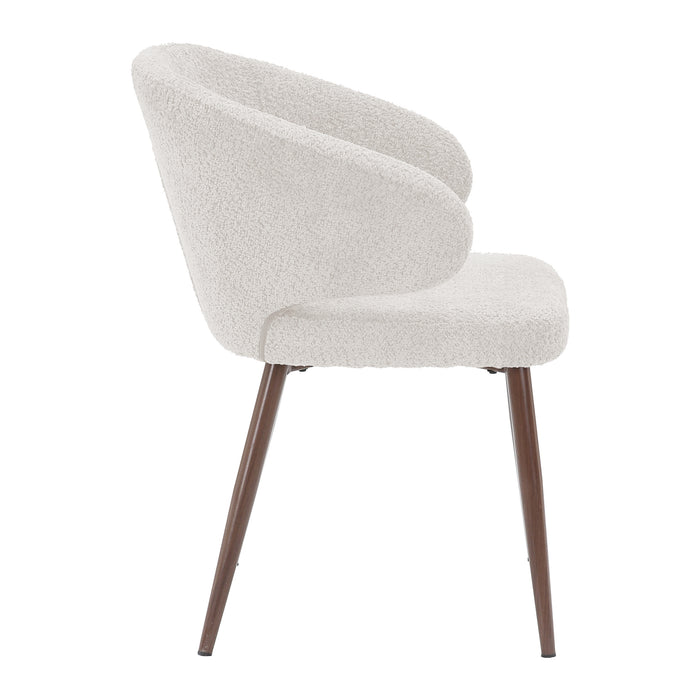 by fonQ Bask Eetkamerstoel - Wit