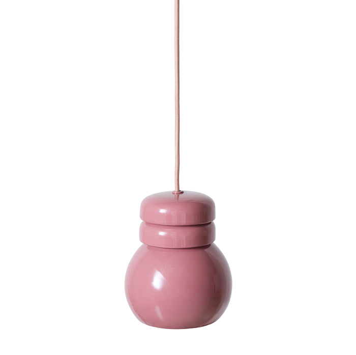 HKliving Ceramic Bulb Hanglamp - Blush