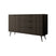 Meubella - Dressoir Lima - Zwart - 138 cm