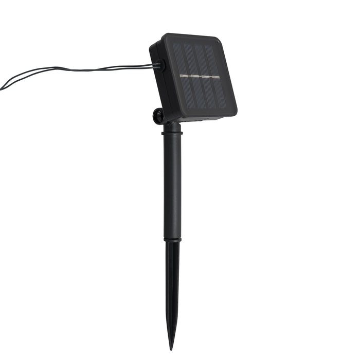 QAZQA Buiten lichtsnoer 7m incl. LED 50-lichts RGBW solar- Festival