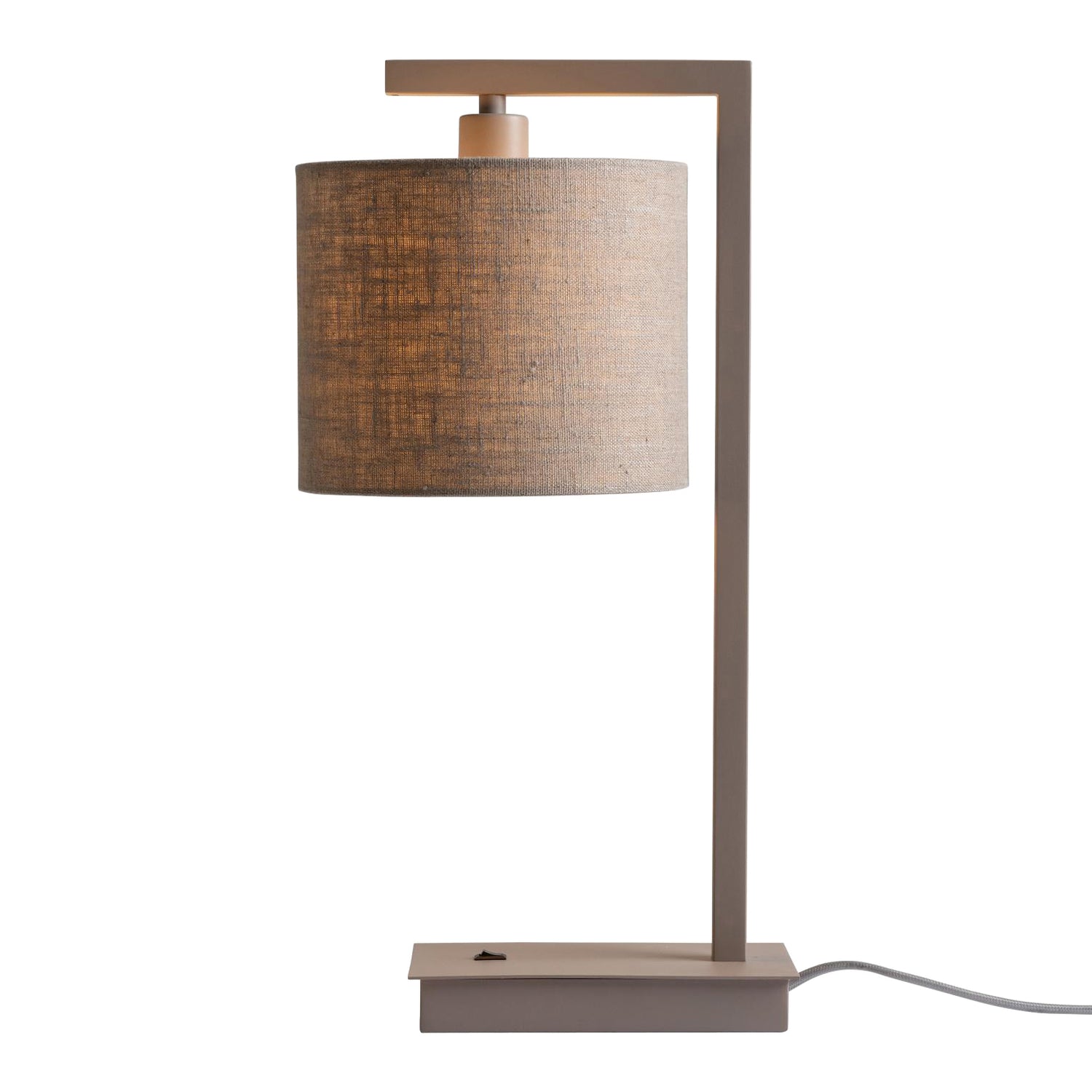 it's about RoMi Boston Tafellamp - Bruin / Dark Linnen