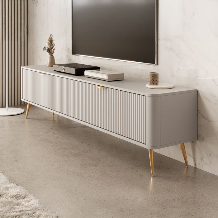 Meubella - TV-Meubel Lima - Beige - 200 cm