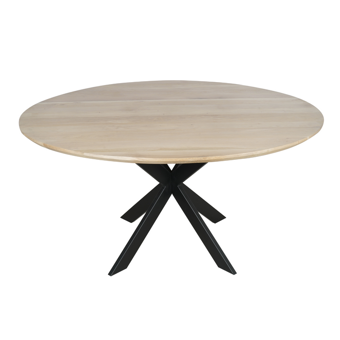 Starfurn Eiken eettafel Ferris | Rond 110 cm | Naturel