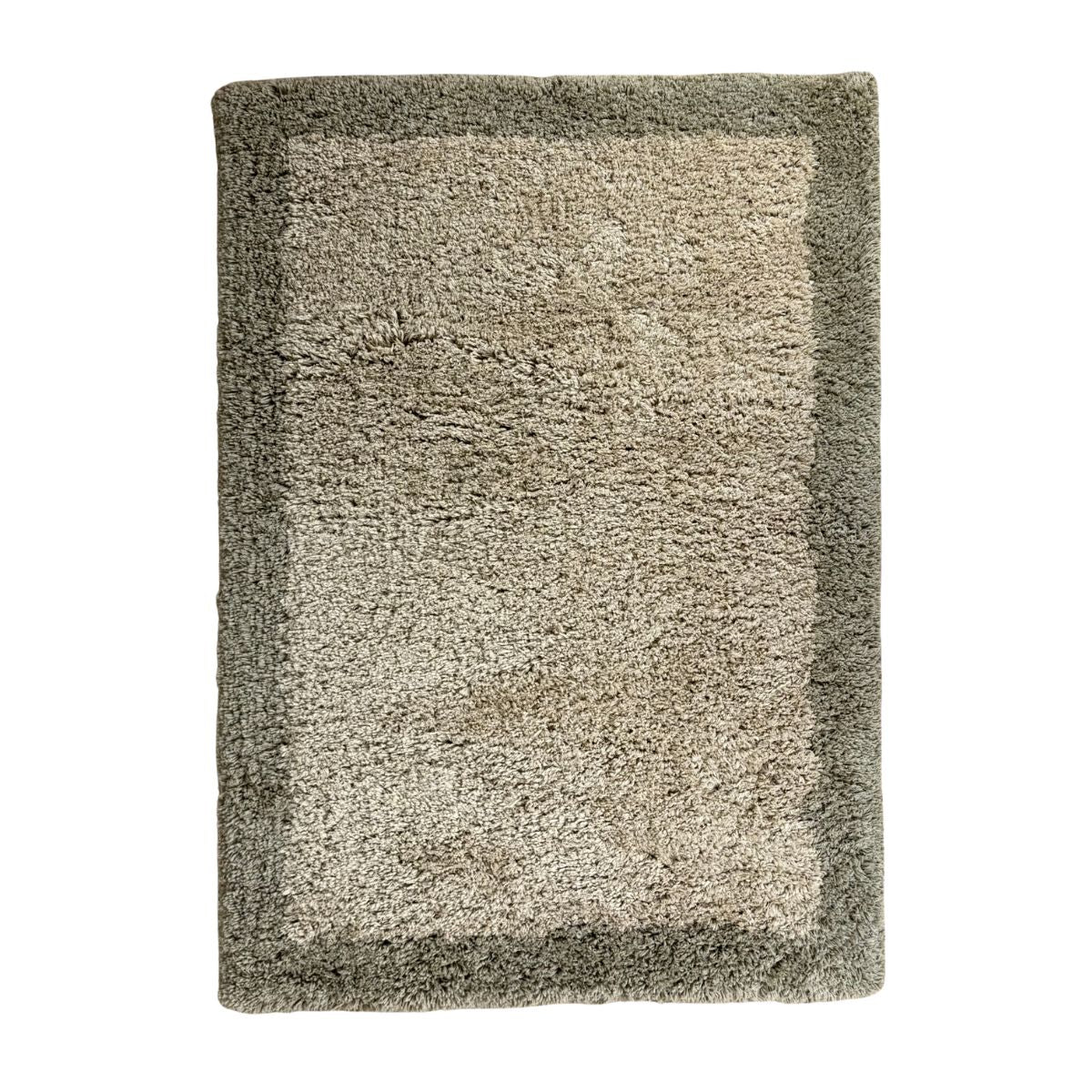 Hoogpolig vloerkleed Pilo groen|beige polyester Interieur05