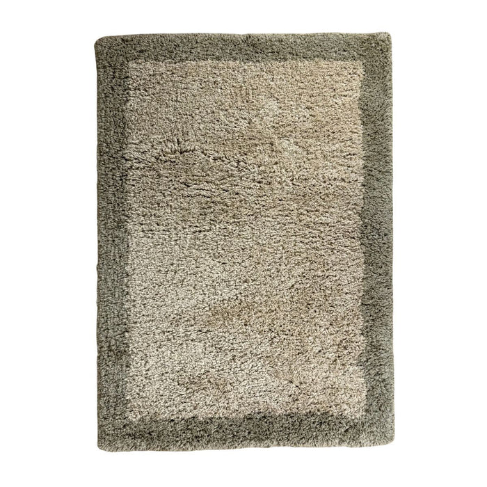 Hoogpolig vloerkleed Pilo groen|beige polyester Interieur05