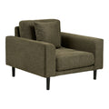 House Nordic - Fauteuil Groen Stof - 92x90x54cm - Lido