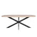 StarFurn - Eettafel Deens Ovaal Naturel Hout - 200x100x76cm - Ferris