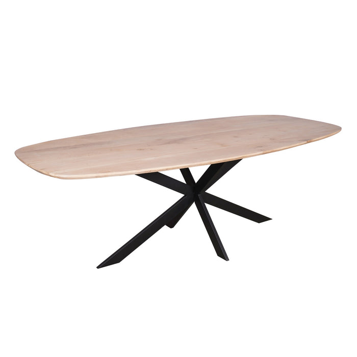 StarFurn - Eettafel Deens Ovaal Naturel Hout - 200x100x76cm - Ferris