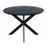 Starfurn Eiken eettafel Ferris | Rond 110 cm | Zwart